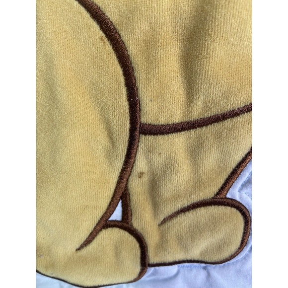 Crown Crafts Disney Winnie The Pooh Piglet Butterfly Baby Crib Blanket Comforter - Picture 4 of 12